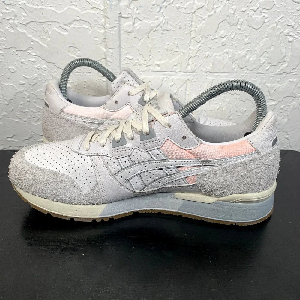 Asics Shoes Mens Size 7.5 Gel Lyte Shoes Beige Pink Athletic Sneakers